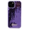 Guess GUHCP15SPSFDGSU iPhone 15 / 14 / 13 6.1 fioletowy/purple hardcase Sequin Script Metal